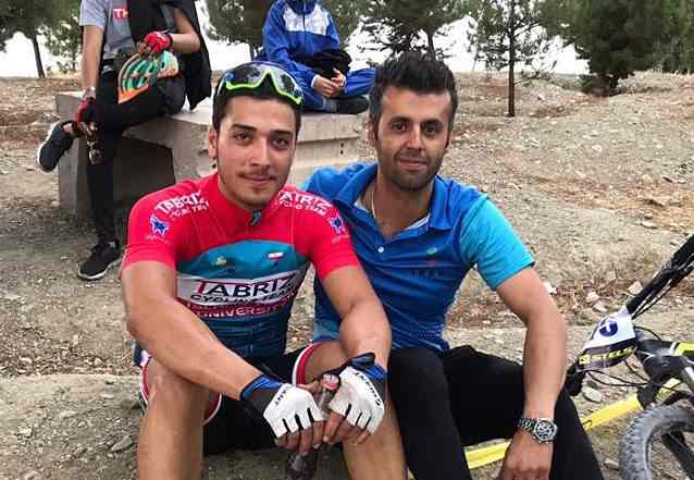 قهرمانی رکابزن دانشگاه آزاد تبریز در روز نخست لیگ کوهستان