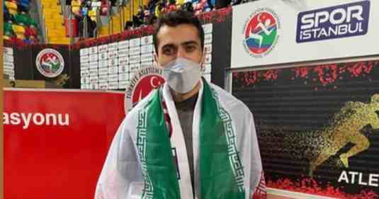 نایب قهرمانی سجاد هاشمی در رقابت های داخل سالن ترکیه