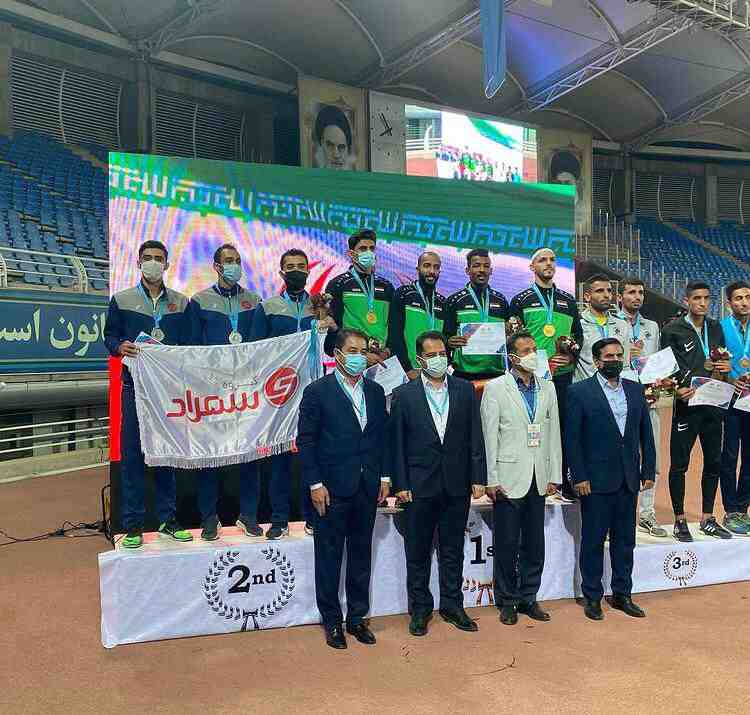 سمراد آذربایجان شرقی نایب قهرمان چهار در 400 متر امدادی جام امام رضا (ع) شد