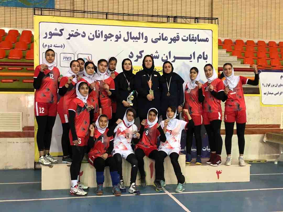 آذربایجان‌شرقی بر سکوی سوم والیبال نوجوانان ایران ایستاد