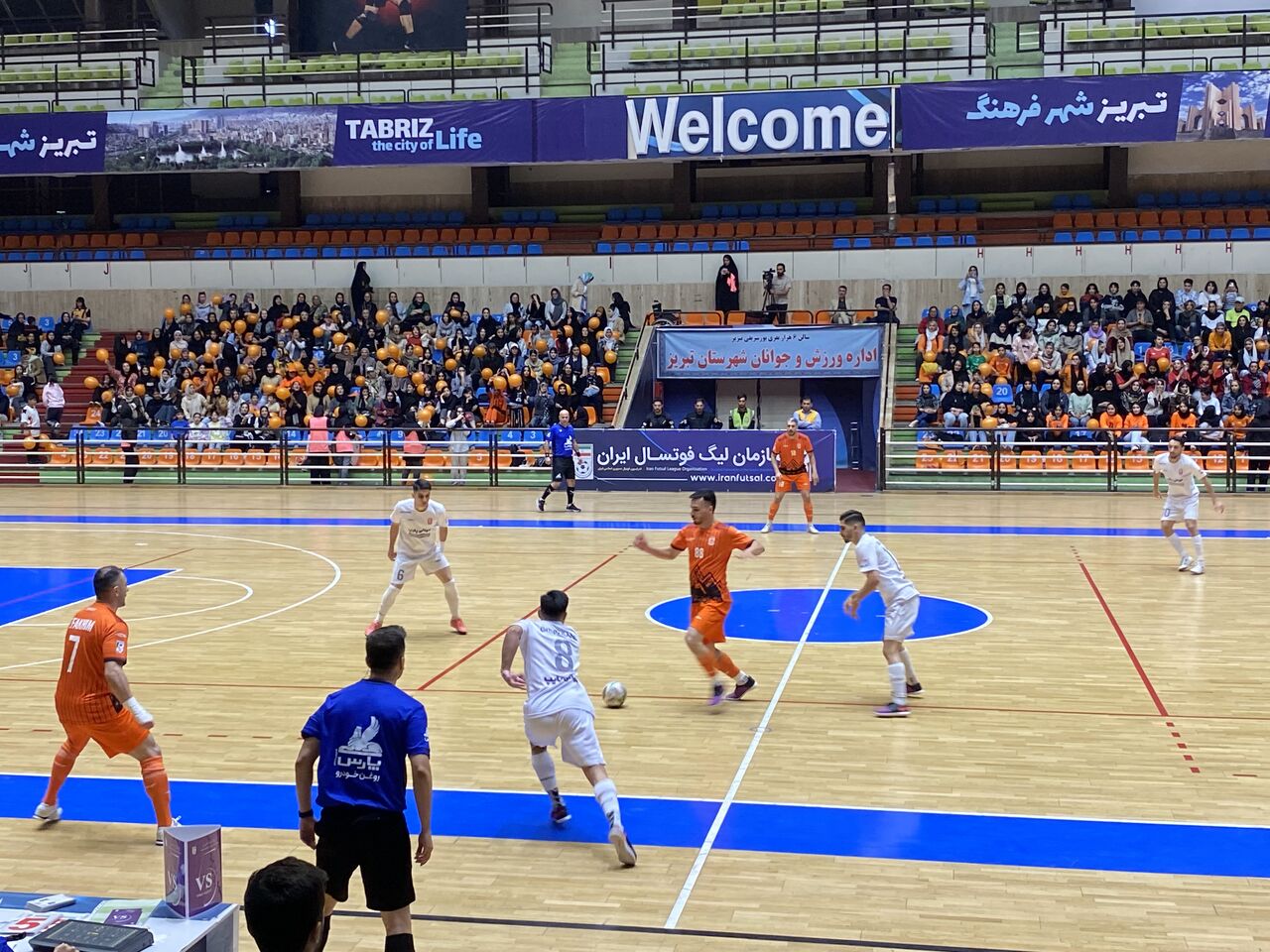 گیتی پسند، فاتح الکلاسیکوی نفس گیر فوتسال شد