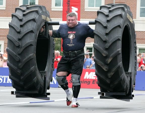 تبریز میزبان مسابقات قوی‌ترین مردان ایران شد