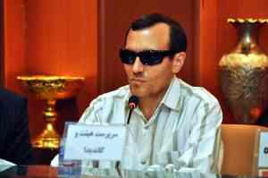 حاضرم بقیه جانم را هم فدای کشور و اسلام کنم/ تلاش می کنیم نابینایان مقام کسب کنند تا به وضع آنها رسیدگی شود