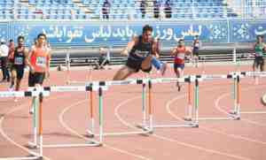 قهرمانی پیرجهان در ۴۰۰ متر بامانع جام امام رضا (ع)/ دونده سمراد آذربایجان شرقی چشم ها را خیره کرد!