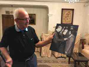 دیدار مدیران موسسه رسانه ورزش با حبیب چرندابی پیشکسوت عرصه ورزش و رسانه