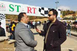 برگزاری مسابقات موتور سواری اندرو در عینالی