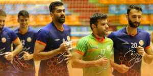 آغاز تمرینات والیبال مس