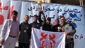 مس سونگون قهرمان دوی صحرانوردی کشور