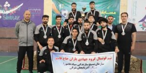 نائب قهرمانی تیم مقاومت تبریز در مسابقات کشوری