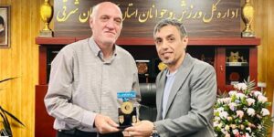 دیدار اعضای باشگاه مس سونگون ورزقان با مدیرکل ورزش و جوانان استان