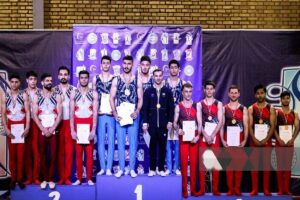 آذربایجان شرقی قهرمان لیگ ژیمناستیک هنری کشور شد