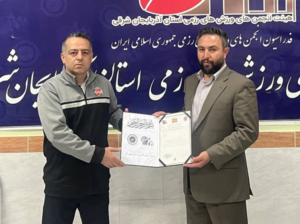 آریایی‌نژاد رئیس پاور کیک‌بوکسینگ آذربایجان شرقی شد