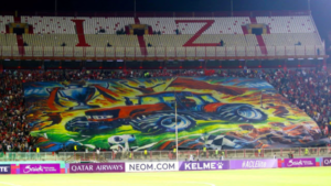 کاریوگرافی زیبای کانون هواداران تراکتور و کری خوانی+ عکس