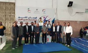 درخشش ژیمناست‌های آذربایجان شرقی در قهرمانی کشور