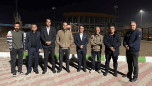 بازدید دبیر کمیته والیبال ساحلی فدراسیون از زمین‌های ساحلی بناب