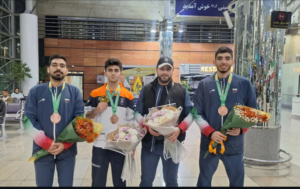 مدال طلای تاریخی شاگردان باهر ارسباران در جام جهانی شمشیربازی