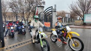 حضور پرشور موتورسواران تبریزی در جشن پیروزی انقلاب اسلامی